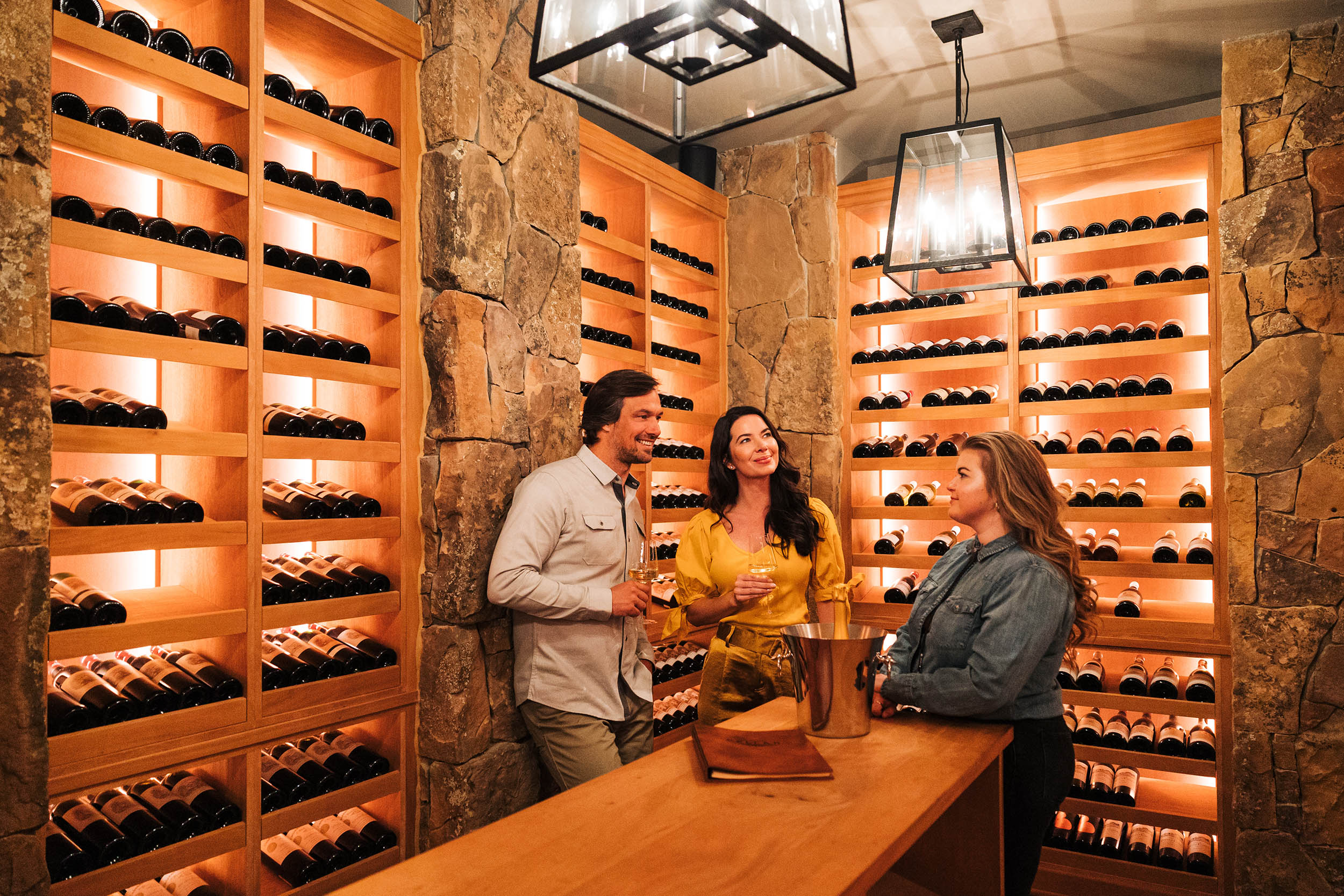 Award-Winning Wine Cellar at Luxury Wyoming Resort