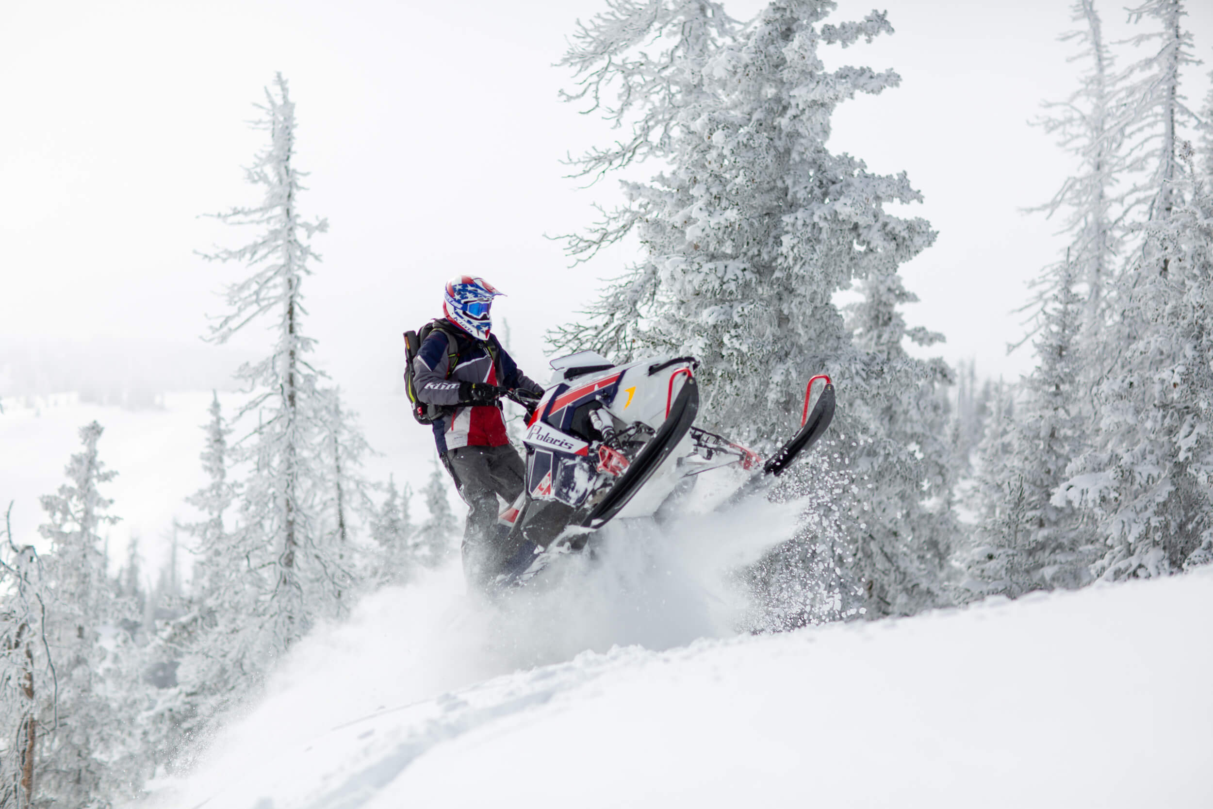 Luxury Winter Vacation Snowmobiling